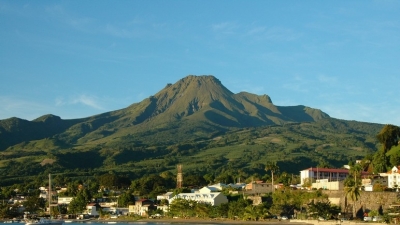 Martinik - vulkán